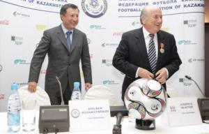 В Казахстан прибыл президент ФИФА Йозеф Блаттер