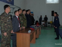 В Актау проходит чемпионат по самбо Мангистауской области среди сотрудников силовых органов