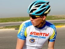 Фоторепортаж с зимнего чемпионата Казахстана по велогонкам