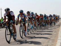 Фоторепортаж с зимнего чемпионата Казахстана по велогонкам