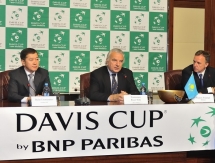 Жеребьевка ¼ финала Кубка Дэвиса. Казахстан — Чехия