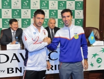 Жеребьевка ¼ финала Кубка Дэвиса. Казахстан — Чехия