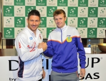 Жеребьевка ¼ финала Кубка Дэвиса. Казахстан — Чехия