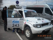 Мангистауская команда приняла участие в ралли-рейде «Золото Кагана-2013»