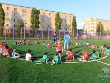 Детская команда «Барыс-2006» провела игровую тренировку по флорболу