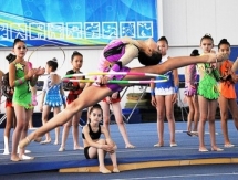 В Таразе прошёл чемпионат по художественной гимнастике