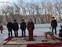 В Петропавловске открыли новый хоккейный корт