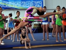 В Таразе повышается уровень художественной гимнастики