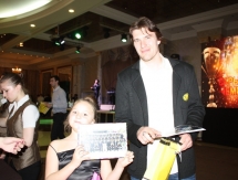 Хоккеистов «Сарыарки» «окольцевали» именными серебряными перстнями