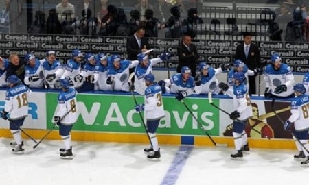 Трансляция матча чемпионата Мира Казахстан — Латвия на «KAZsport»