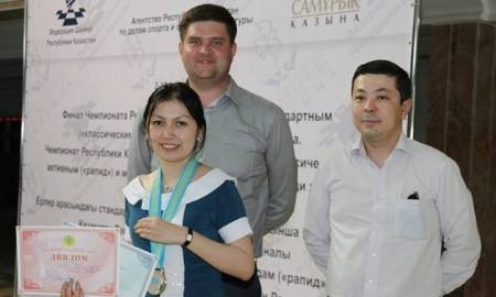 Мадина Давлетбаева завоевала золото в чемпионате Республики Казахстан по рапиду