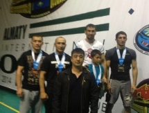 Бойцы «Алаш Прайд KZ» успешно выступили на турнире по грэпплингу «International Almaty Open 2014»