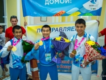 Олимпийская юношеская сборная приземлилась в аэропорту Алматы