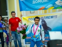 Олимпийская юношеская сборная приземлилась в аэропорту Алматы