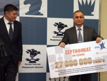Анатолий Карпов предложил ввести в казахстанских детсадах урок шахмат