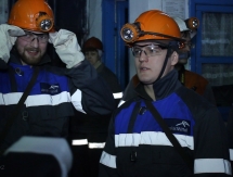 Хоккеисты ХК «Сарыарка» спустились в шахту имени Костенко