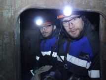 Хоккеисты ХК «Сарыарка» спустились в шахту имени Костенко