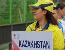 В Южной Корее подняли казахстанский флаг