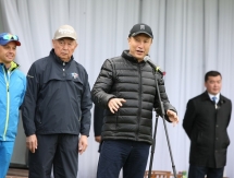 Нурсултан Назарбаев посетил открытый турнир по гольфу на Кубок Астаны