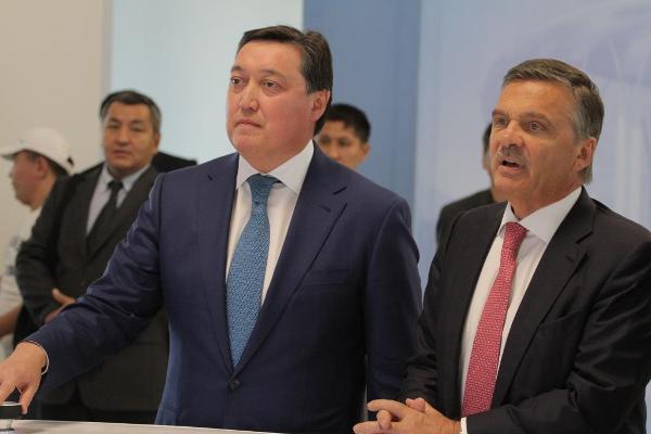 Аскар Мамин и Рене Фазель