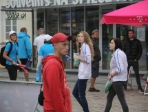 Как развлекались чешские болельщики перед матчем с Казахстаном