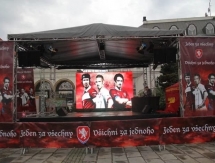 Как развлекались чешские болельщики перед матчем с Казахстаном