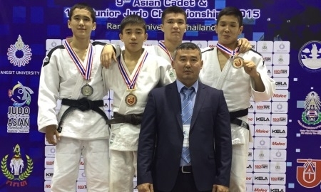 
Казахстанские дзюдоисты заняли первое место на чемпионате Азии среди кадетов и молодежи