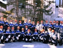 Хоккеисты «Сарыарки» посетили шахту имени Костенко