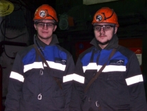 Хоккеисты «Сарыарки» посетили шахту имени Костенко