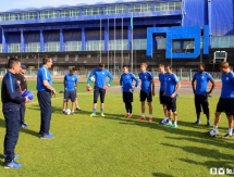 «Иртыш» провел тренировку на «Мунайшы»