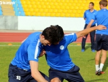 «Иртыш» провел тренировку на «Мунайшы»