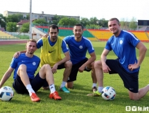 «Иртыш» провел тренировку на «Мунайшы»