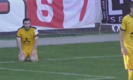
Видео гола Шестакова в матче Премьер-Лиги «Актобе» — «Кайрат»