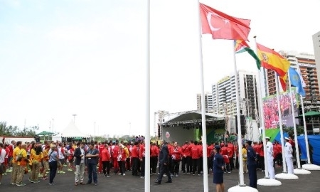 
Сакен Мусайбеков: «Из пяти стран, чьи флаги сегодня были подняты в Олимпийском Рио, Казахстан был первым»