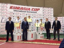 Две золотые медали завоевали на Кубке Евразии каратисты из СКО