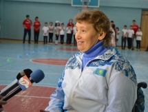 Урок «Физкульт-Ура» с олимпийским призером Сметовым прошел в Таразе