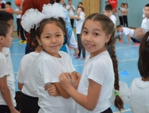 Урок «Физкульт-Ура» с олимпийским призером Сметовым прошел в Таразе