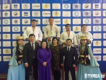 Дзюдоисты Мангистау завоевали 25 медалей за первый день республиканского турнира в Актау