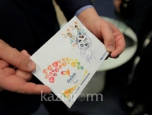 Габидуллина и Койшыбаева попали на почтовые марки