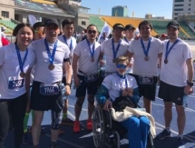 Бекенов принял участие в благотворительном марафоне