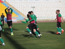 «Атырау» провел предыгровую тренировку перед матчем с «Кайратом»