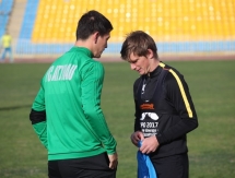 «Атырау» провел предыгровую тренировку перед матчем с «Кайратом»