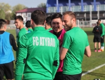 «Атырау» провел предыгровую тренировку перед матчем с «Кайратом»