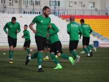 «Атырау» провел предыгровую тренировку перед матчем с «Кайратом»