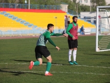 «Атырау» провел предыгровую тренировку перед матчем с «Кайратом»