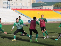 «Атырау» провел предыгровую тренировку перед матчем с «Кайратом»