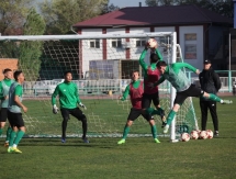 «Атырау» провел предыгровую тренировку перед матчем с «Кайратом»