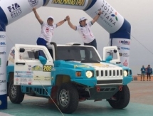 Пятый этап Кубка мира по ралли-рейдам Rally Kazakhstan-2017 стартовал в Актау