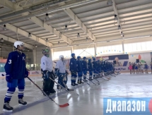 В Актобе открыли хоккейный модуль