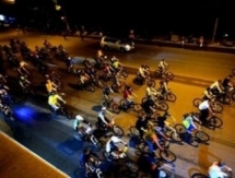 В Алматы пройдет первый в этом сезоне ночной велопробег 